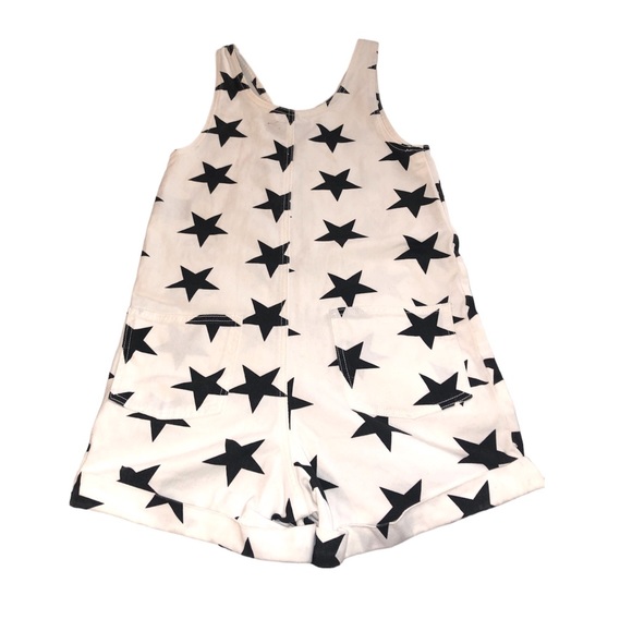 Lazy Oaf stars in your eyes denim romper size 6 - Picture 5 of 9
